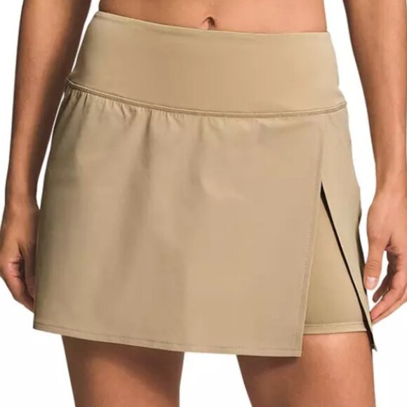 The North Face Women's Arque Skirt Skort sz XXL Khaki Stone Beige Outdoor Hiking - Picture 1 of 16